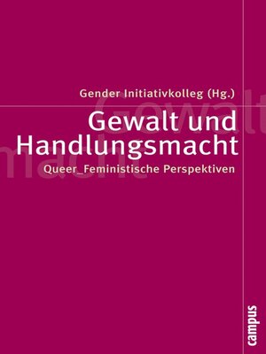 cover image of Gewalt und Handlungsmacht